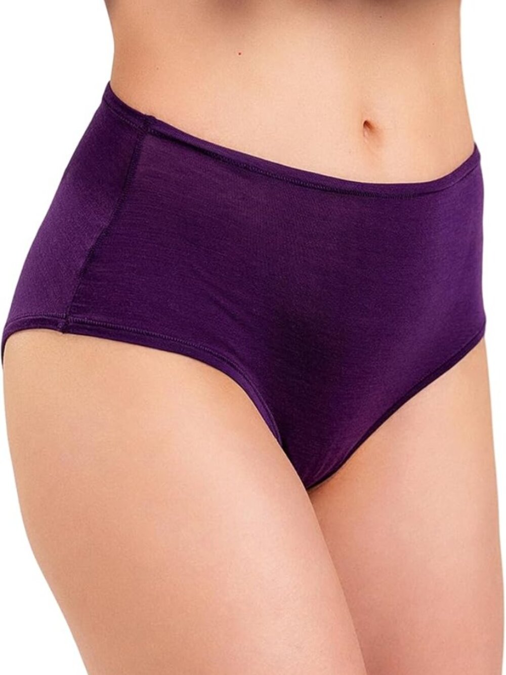 Woolly High Waisted merino Bikini Brief size S